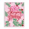 Stupell Industries Cute Lettering Season's Greetings Framed Giclee By Taylor Shannon Designs